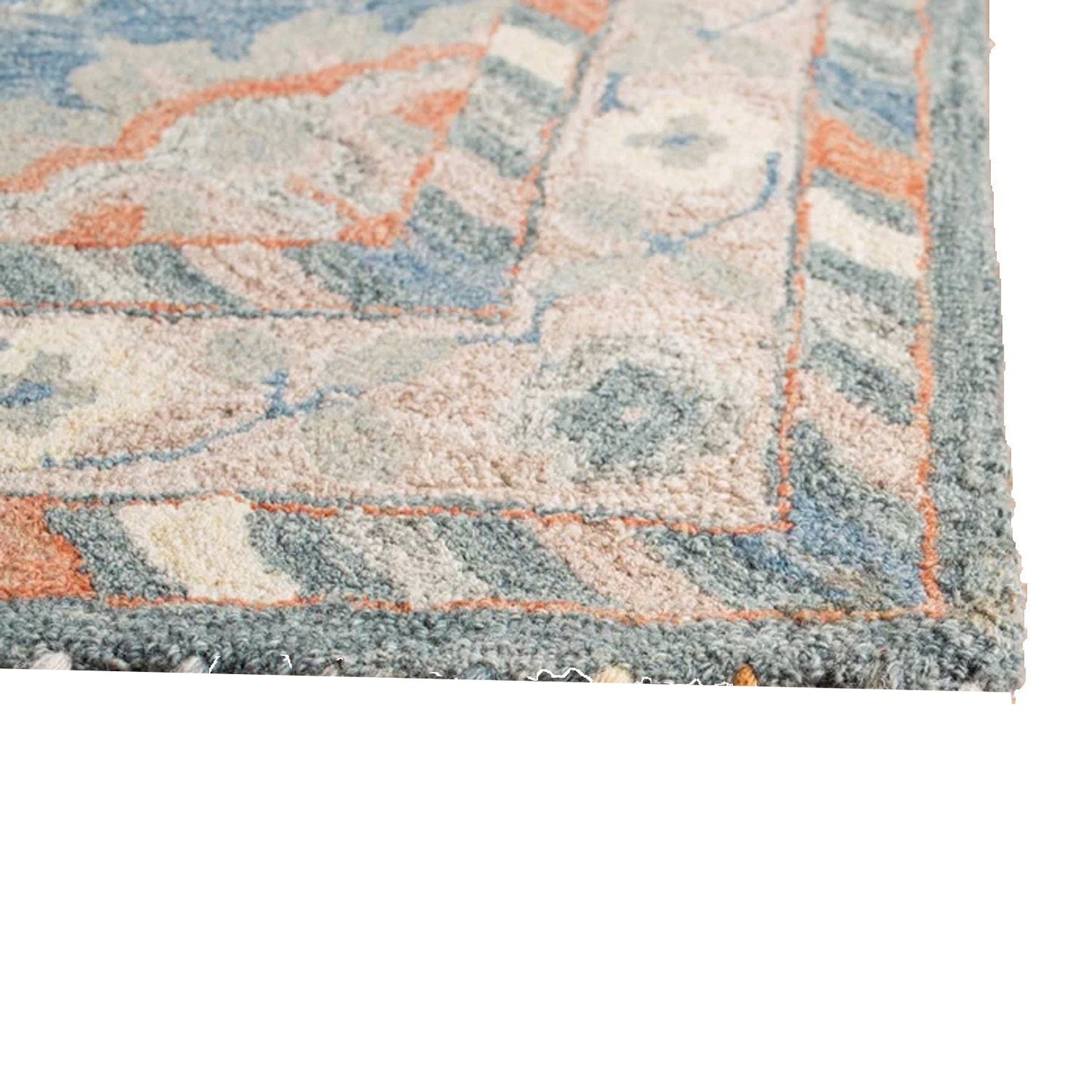 Bahar Multicolour Handcrafted Pure Wool Rug