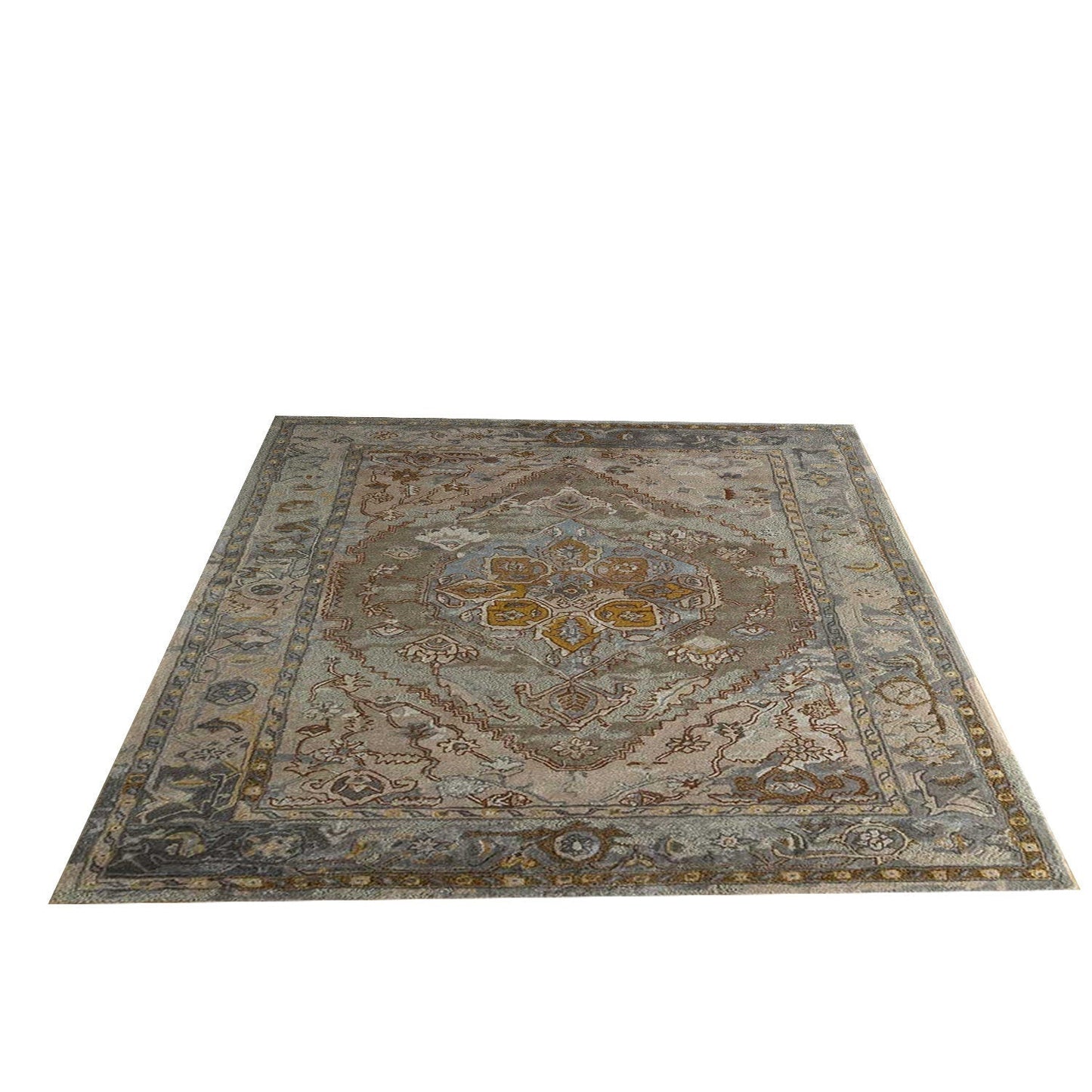 Razdan Handcrafted Wool Rug - High Pile Luxury