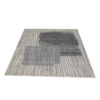 Slate Grey Handcrafted Pure Wool Rug