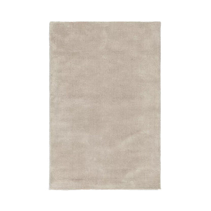 Beige Hand-Tufted Pure Wool Rug - High Density