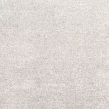 White & Grey Hand-Tufted Pure Wool Rug - High Pile
