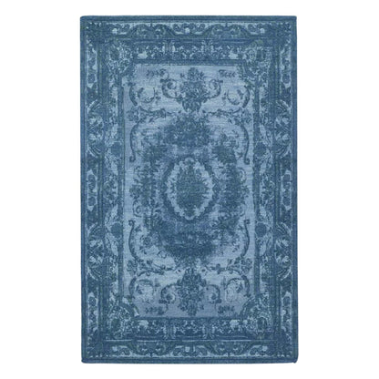 Yazdan Blue Hand-Tufted Pure Wool Rug