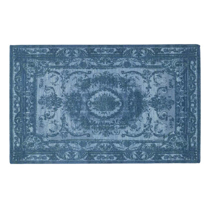 Yazdan Blue Hand-Tufted Pure Wool Rug