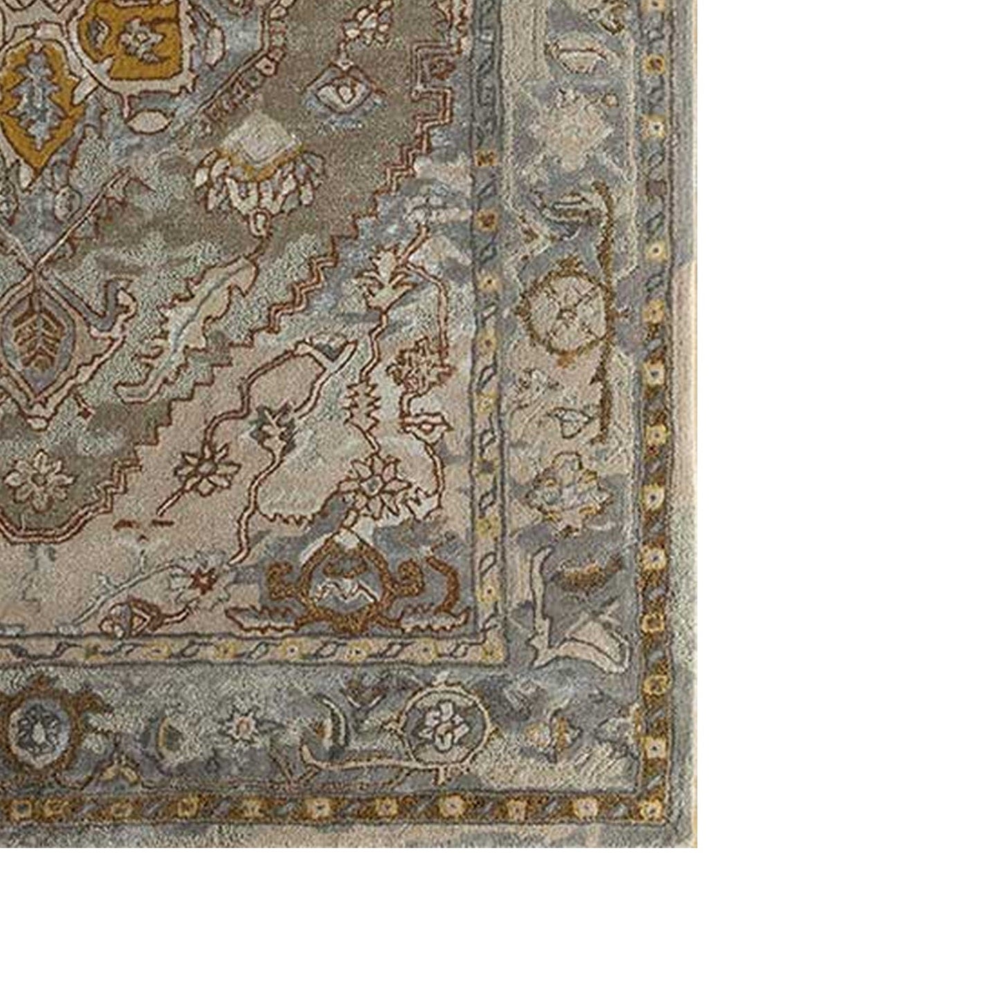 Razdan Handcrafted Wool Rug - High Pile Luxury