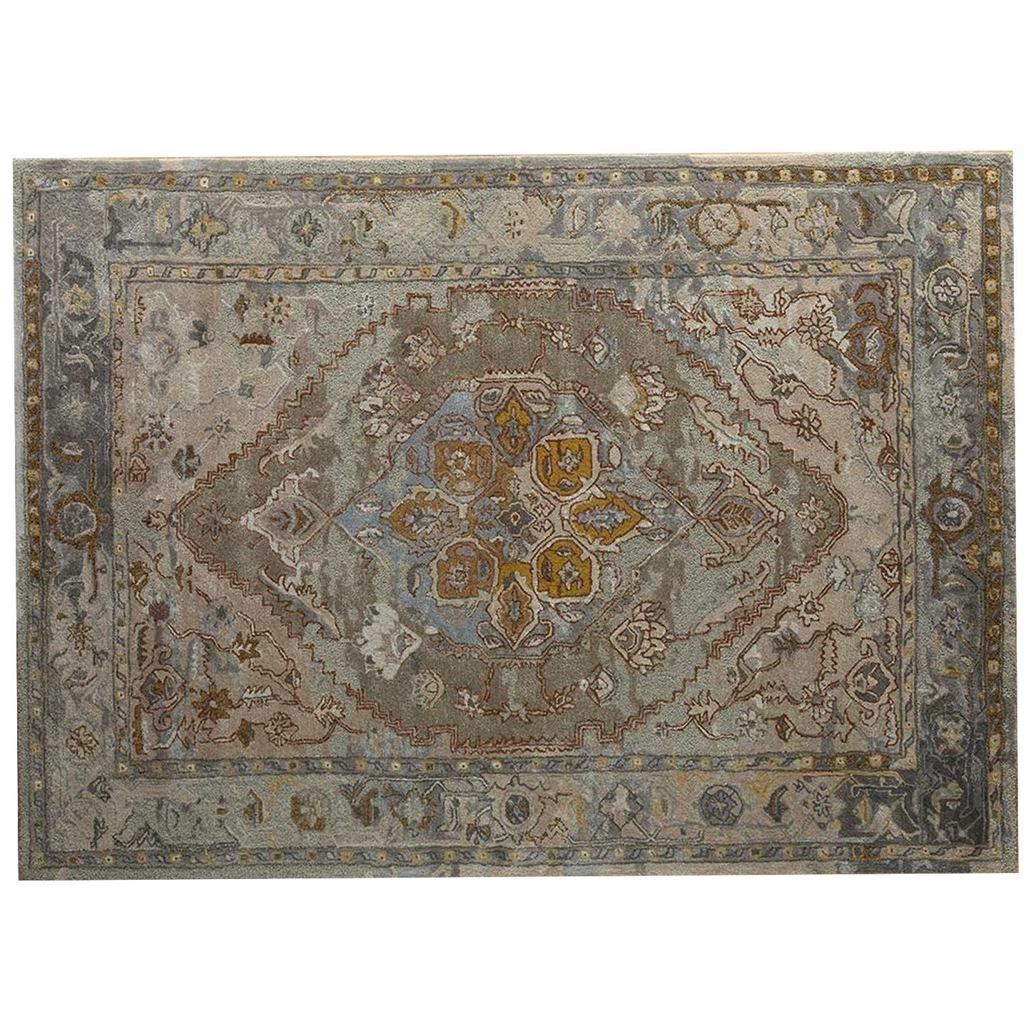 Razdan Handcrafted Wool Rug - High Pile Luxury
