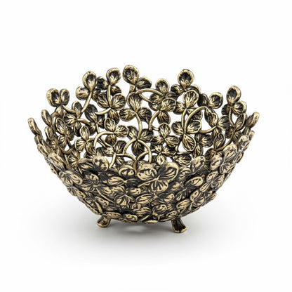 Small Leaf Bowl – Decorative Serveware | Nut Bowl & Centrepiece | Gold, Silver or Antique Finish