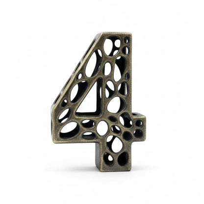 Personalized Nickel Alphabet Letters | Custom Metal Decor