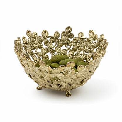 Small Leaf Bowl – Decorative Serveware | Nut Bowl & Centrepiece | Gold, Silver or Antique Finish